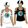Central New York Roller Derby: Reversible Scrimmage Jersey (White Ash / Black Ash)