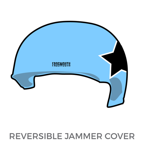 Central Ohio Roller Derby: 2018 Jammer Helmet Cover (Blue)