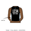 Central Ohio Roller Derby: 2018 Uniform Jersey (Black)