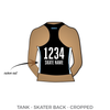 Central Ohio Roller Derby: Reversible Uniform Jersey (BlackR/BlueR)