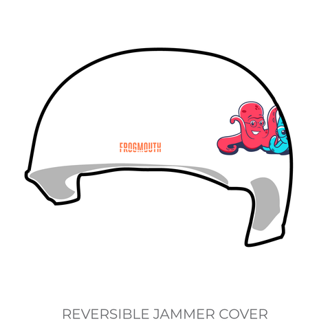 The Cephalopod Squad: Jammer Helmet Cover (White)