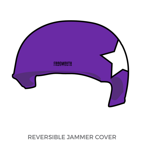 Charlotte Roller Derby: Jammer Helmet Cover (Purple)