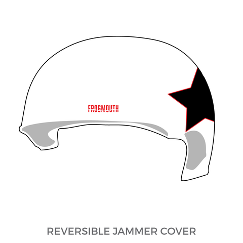 Charm City All Stars: Jammer Helmet Cover (White)