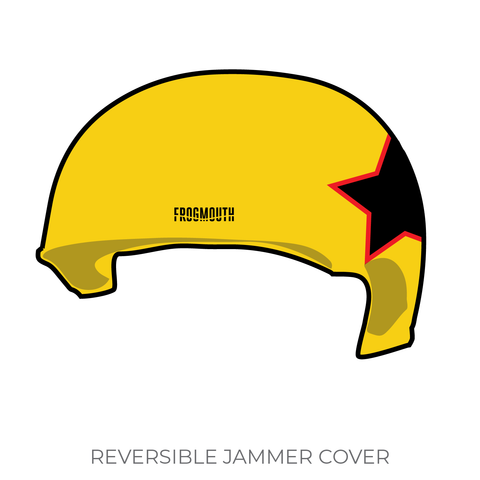 Charm City Roller Derby League Collection: Jammer Helmet Cover (Yellow)