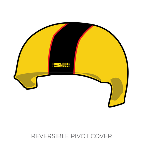 Charm City Roller Derby League Collection: Pivot Helmet Cover (Yellow)