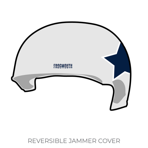 Chattanooga Roller Girls: Jammer Helmet Cover (Gray)