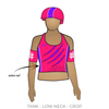 Cheshire Hellcats Roller Derby: 2019 Uniform Jersey (Pink)