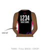 Cheshire Hellcats Roller Derby: 2019 Uniform Jersey (Black)