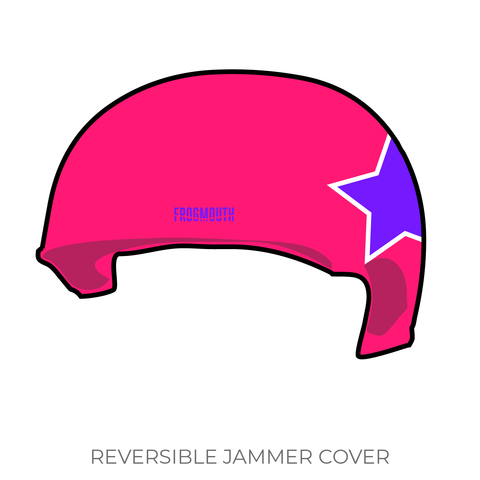 Cheshire Hellcats Roller Derby: 2019 Jammer Helmet Cover (Pink)