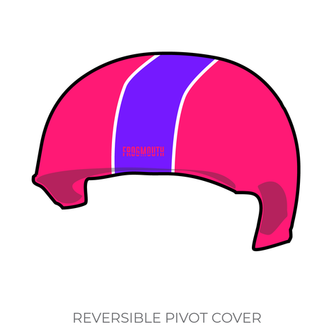 Cheshire Hellcats Roller Derby: 2019 Pivot Helmet Cover (Pink)