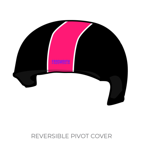 Cheshire Hellcats Roller Derby: 2019 Pivot Helmet Cover (Black)