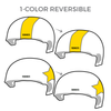 The Chicago Outfit: Two pairs of 1-Color Reversible Helmet Covers