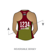 Clarksville Roller Derby: Reversible Uniform Jersey (GreenR/MaroonR)