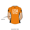 Gillette Roller Derby Coal Miners Daughters: 2017 Uniform Jersey (Orange)