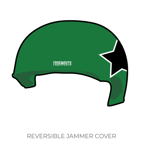 Coeur d'Alene Roller Derby: 2018 Jammer Helmet Cover (Green)