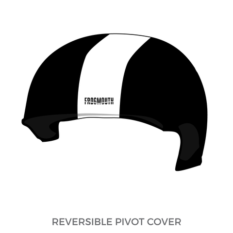 Connecticut Roller Derby League Uniform Collection: Pivot Helmet Cover (Black)