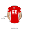 Conroe Roller Derby B Team : Uniform Jersey (Red)