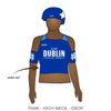 Dublin Roller Derby: 2019 Uniform Jersey (Blue)