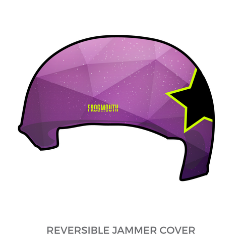 Andrews Roller Derby Cosmic Vixens: Jammer Helmet Cover (Purple)