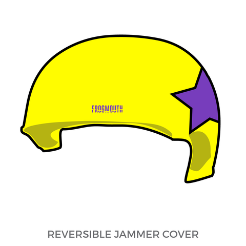 Crime City Rollers: Jammer Helmet Cover (Yellow)
