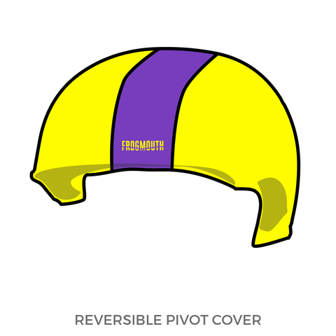 Crime City Rollers: Pivot Helmet Cover (Yellow)