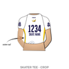 Connecticut Roller Derby Cutthroats: Uniform Jersey (White)