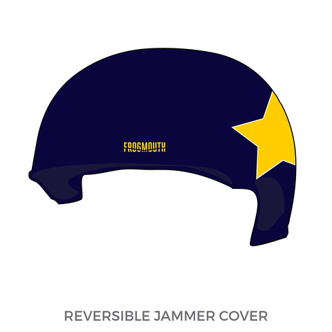 Connecticut Roller Derby Cutthroats: Jammer Helmet Cover (Blue)