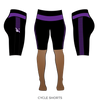 Diamond State Roller Derby Black Eyed Bombshells: 2017 Uniform Shorts & Pants