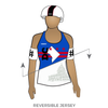 DC Rollergirls: Reversible Uniform Jersey (WhiteR/BlueR)
