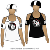 DC Rollergirls: Reversible Scrimmage Jersey (White Ash / Black Ash)