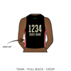 Rat City Roller Derby Derby Liberation Front: Uniform Jersey (Black)