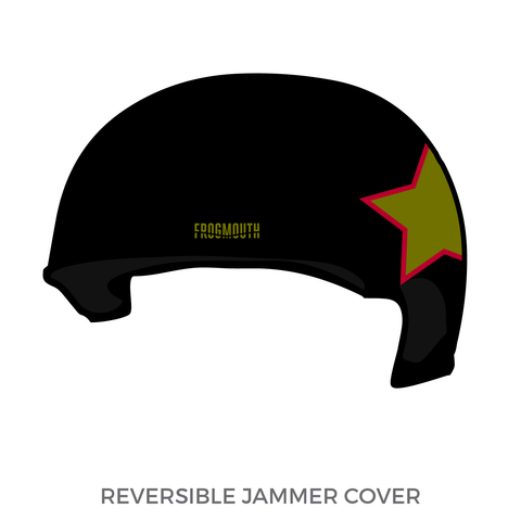 Rat City Roller Derby Derby Liberation Front: Jammer Helmet Cover (Black)