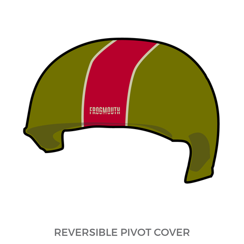 Rat City Roller Derby Derby Liberation Front: Pivot Helmet Cover (Green)