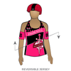 Minnesota Roller Derby Dagger Dolls: Reversible Uniform Jersey (BlackR/PinkR)