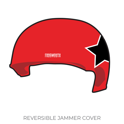 Dallas Derby Devils League Collection: Jammer Helmet Cover (Red)