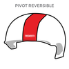 Dallas Derby Devils: Two pairs of 1-Color Reversible Helmet Covers