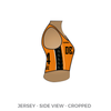 Deadly Rival Roller Derby: 2017 Uniform Jersey (Orange)