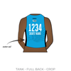 Fountain City Roller Derby Deadly Sirens: Uniform Jersey (Teal)