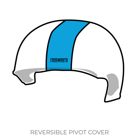 Fountain City Roller Derby Deadly Sirens: Pivot Helmet Cover (White)