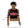 Detroit Roller Derby Travel Team: Uniform Jersey (Black)