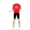 Detroit Roller Derby Travel Team: Uniform Jersey (Red)