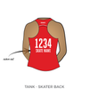 Detroit Roller Derby Travel Team: Uniform Jersey (Red)
