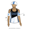 Gotham Roller Derby Diamond District: Reversible Uniform Jersey (BlackR/WhiteR)