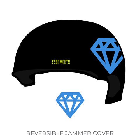 Gotham Roller Derby Diamond District: 2019 Jammer Helmet Cover (Black)