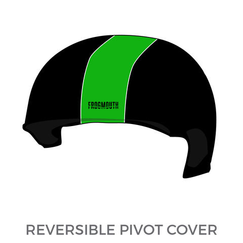 Diamond State Roller Derby: 2019 Pivot Helmet Cover (Black)