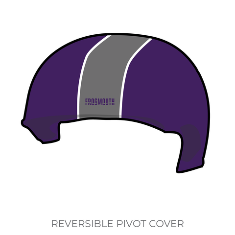 Dirty Jersey Roller Derby: Pivot Helmet Cover (Purple)