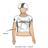 Windy City Rollers Double Crossers: Reversible Uniform Jersey (BlackR/WhiteR)