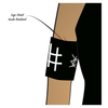 Windy City Rollers Double Crossers: Reversible Armbands