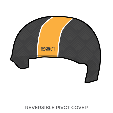 Downtown Derby Dolls: Pivot Helmet Cover (Gray)