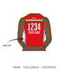 Kansas City Roller Warriors Dreadnought Dorothys: Uniform Jersey (Red)
